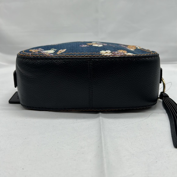 Coach Bags Coach Denim Floral Crossbody Bag Poshmark